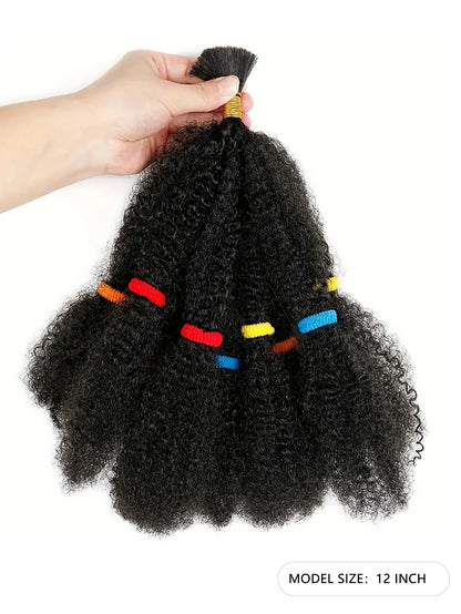 Afro Kinky Hair 12 Inch 1 Packs(10stands/pack) Pre Synthetic Afro Kinky Twist Hair Afro Braiding Hair Kinky Twist Crochet Braids