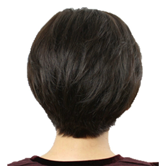 to Give Mom Hand Woven Full Top Side Bangs Wig Sheath